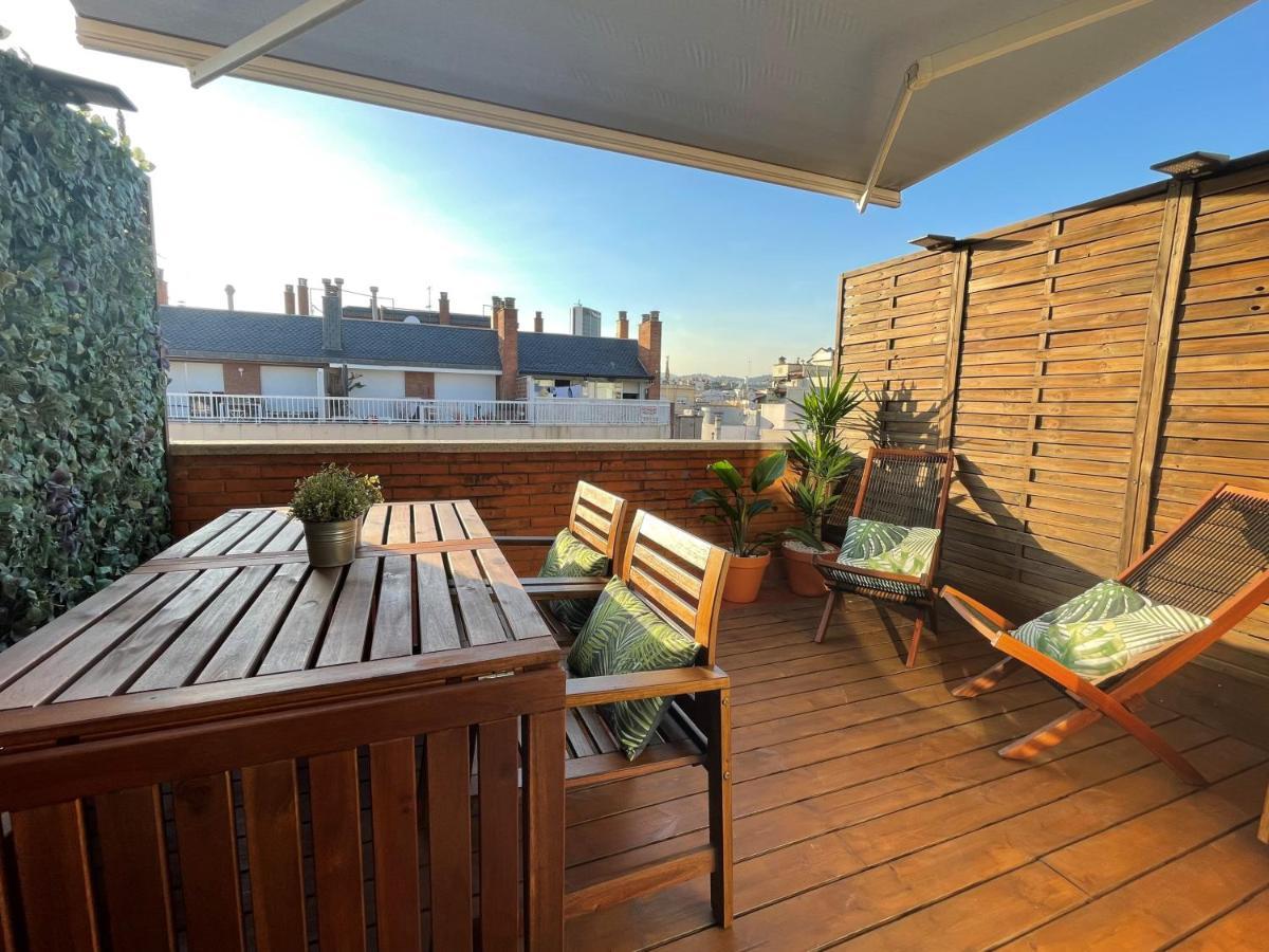 Barcelona Penthouse Private Terrace Sustainable Stay Keyless Access エクステリア 写真