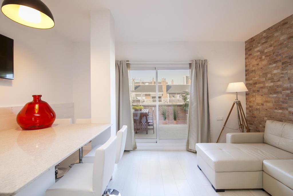Barcelona Penthouse Private Terrace Sustainable Stay Keyless Access エクステリア 写真